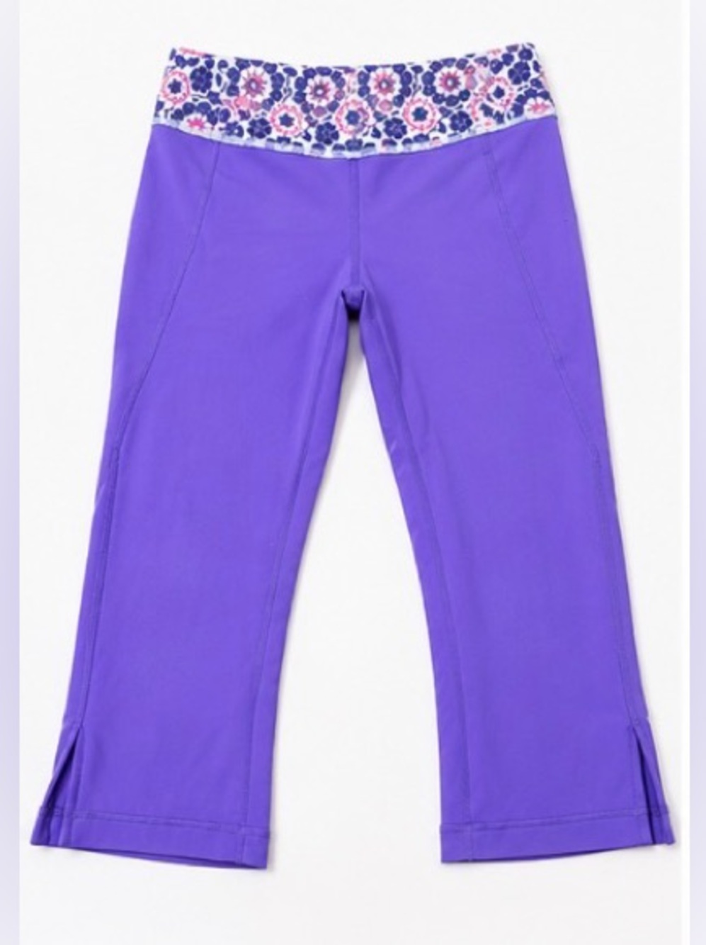 Lululemon Crop Yoga Pants | Purple | Size 8